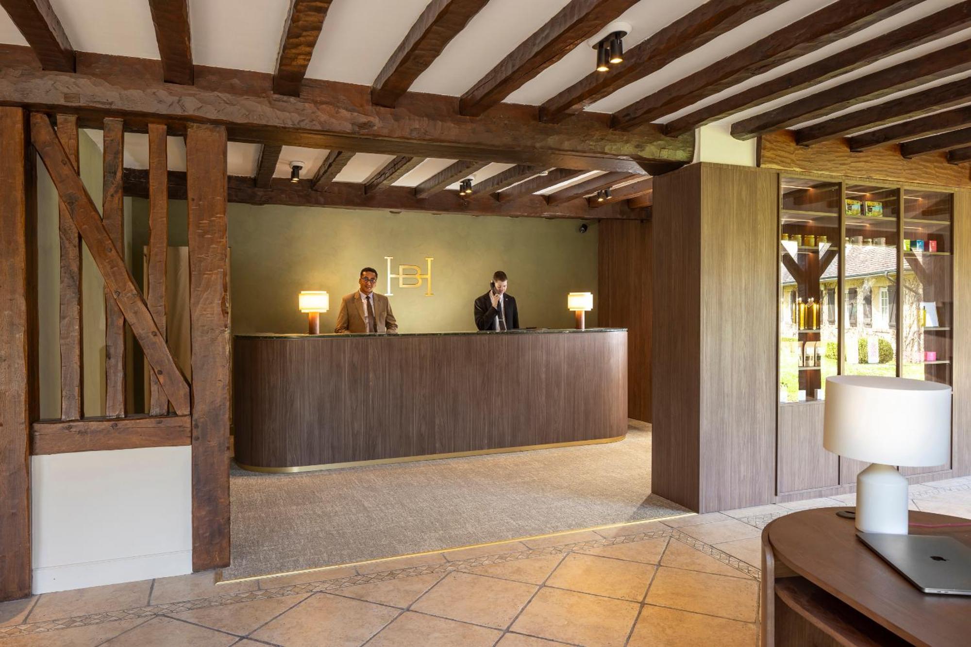 Hostellerie Briqueterie & Spa Champagne Vinay  Luaran gambar Reception at the Hotel de Varennes