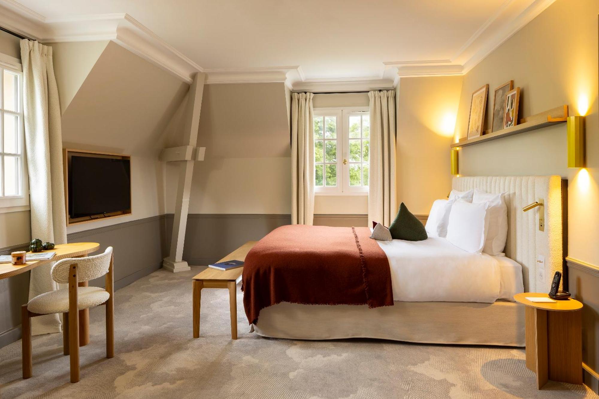 Hostellerie Briqueterie & Spa Champagne Vinay  Luaran gambar A room at the hotel