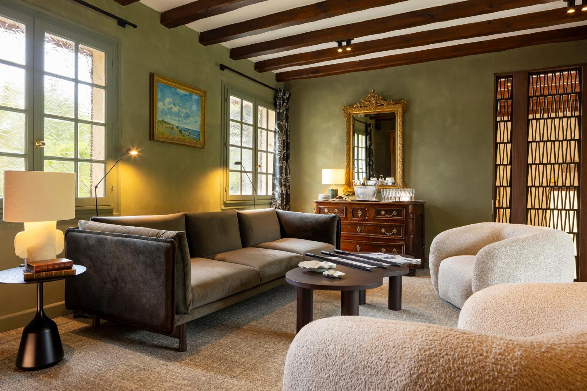Hostellerie Briqueterie & Spa Champagne Vinay  Luaran gambar A living room