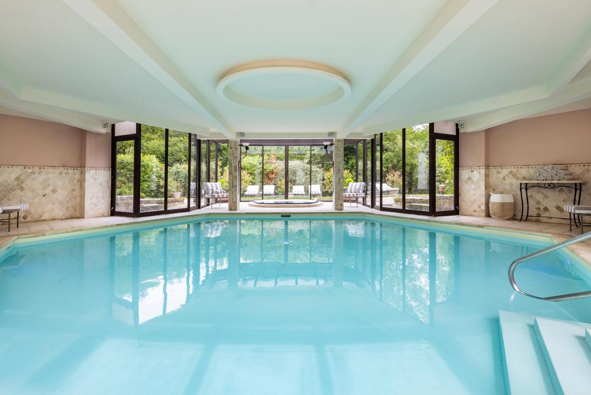 Hostellerie Briqueterie & Spa Champagne Vinay  Luaran gambar Indoor pool